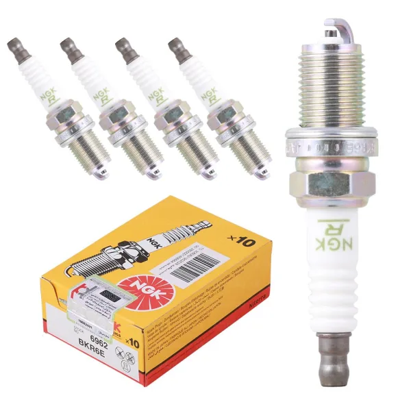 شمع خودرو NGK مدل BKR6E پایه کوتاه اصلی ژاپن